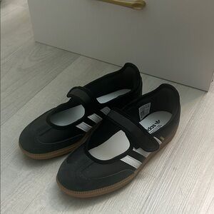 Adidas Black and White Sneakers